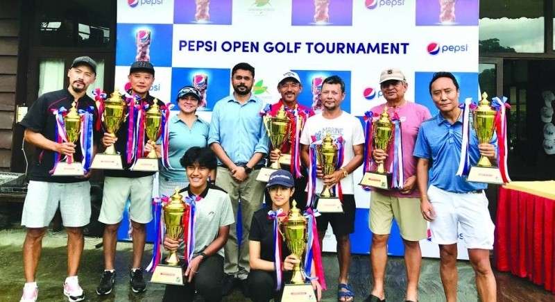  Tshiring wins Pepsi Open Golf Tournament title